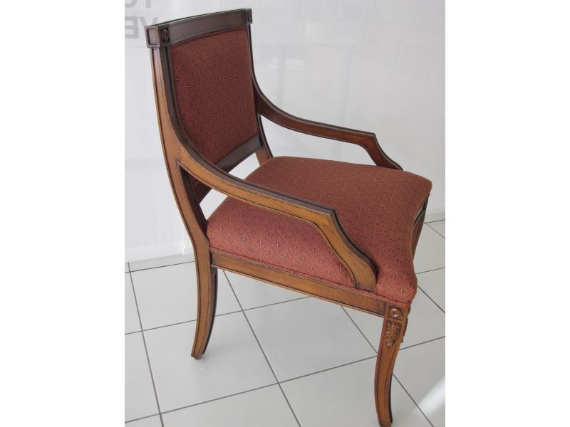 distressed wood dining restaurant chair